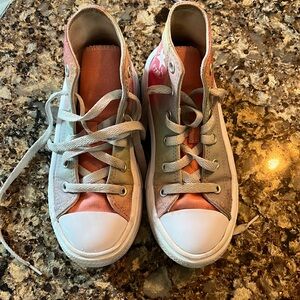 Girls platform converse